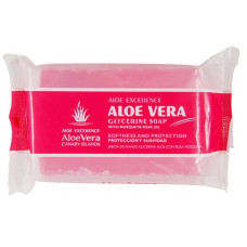 Aloe Excellence - Aloe Vera Glycerine Soap with Mosqueta Rose Oil Seife 100g Folienpackung hergestellt auf Gran Canaria