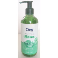 Cien - Hidragel Aloe Vera Feuchtigkeitsgel Pumpflasche 300ml hergestellt auf Teneriffa