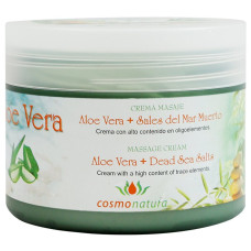 Cosmonatura - Aceite Aloe Vera Crema Masaje 250ml Dose hergestellt auf Teneriffa