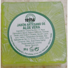 Finca Canarias - Jabon Artesano de Aloe Vera Handseife 20g hergestellt auf Gran Canaria