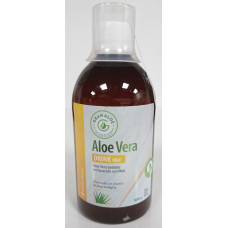 Gran Aloe - Natural Drink Aloe Vera Puro con Miel mit Honig Bio Flasche 500ml hergestellt auf Gran Canaria