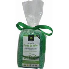 Lanzaloe - Sales de Bano Aloe Vera Ecologico Bio Badesalz 300g Tüte hergestellt auf Lanzarote