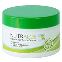 Nutraloe - Crema de Aloe Vera de Canarias Eco Bio-Creme 250ml Dose hergestellt auf Lanzarote