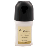 vinoterapia - Desodorant Malvasia Volcanica 24h Roll-On Deodorant mit Aloe Vera und Weintraubenöl 75ml hergestellt auf Lanzarote
