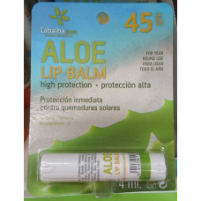 Tabaibasun - Aloe Lip Balm SPF 45 Lippenpflegestift Aloe Vera hergestellt auf Teneriffa