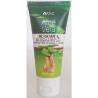 eJove - Aloe Vera Hidratante Para Pies y Rodillas Feuchtigkeitscreme Füße und Knie 50ml Tube hergestellt auf Gran Canaria