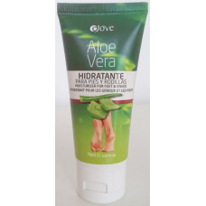 eJove - Aloe Vera Hidratante Para Pies y Rodillas Feuchtigkeitscreme Füße und Knie 50ml Tube hergestellt auf Gran Canaria
