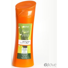 eJove - Aloe Vera Creme Proteccion Solar SPF50 Sonnenschutzcreme 400ml Flasche hergestellt auf Gran Canaria