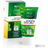 eJove - Aloe Vera Creme Proteccion Solar SPF50 Sonnenschutzcreme 50ml Tube hergestellt auf Gran Canaria
