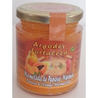 Argodey Fortaleza - Mermelada de Papaya-Naranja Papaja-Orangen-Marmelade 200g hergestellt auf Teneriffa