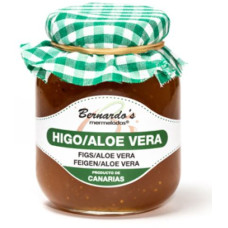 Bernardo's Mermeladas - Higo / Aloe Vera Feigenkonfitüre mit 20% Aloe Vera 240g hergestellt auf Lanzarote