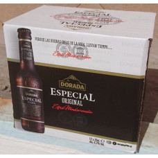 Dorada - Especial Original Extra Cerveza Bier 5,7% Vol. 12x 250ml Glasflasche hergestellt auf Teneriffa