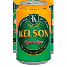 Kelson - Original Lager Cerveza Bier 4,2% Vol. Dose 330ml hergestellt auf Teneriffa