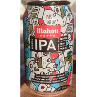 Mahou - Cinco Estrellas IPA Cerveza India Pale Ale Bier 4,5% Vol. 330ml Dose hergestellt auf Teneriffa