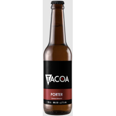 Tacoa - Porter Beer Cerveza Bier 6,2% Vol. Glasflasche 330ml hergestellt auf Teneriffa