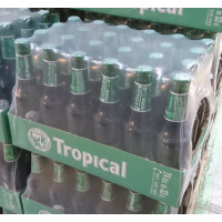 Tropical - Pilsen Cerveza Bier Retractil 4,7% Vol. 24x 330ml Flasche Stiege hergestellt auf Gran Canaria