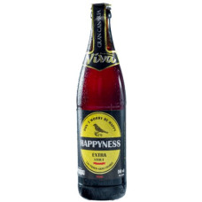 Viva - Happyness Extra Stout Cerveza kanarisches Bier 5% Vol. 500ml Glasflasche inkl. Pfand hergestellt auf Gran Canaria