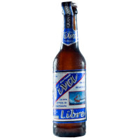 Viva - Libre Sin Alcohol Cerveza kanarisches Bier alkoholfrei 330ml Glasflasche inkl. Pfand hergestellt auf Gran Canaria