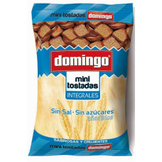 Domingo - Mini Tostadas integrales sin sal y azucares Mini-Zwieback salz- & zuckerfrei 280g hergestellt auf Teneriffa