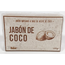 Valsabor - Jabon de Coco Handseife Kokosaroma 100g hergestellt auf Gran Canaria 