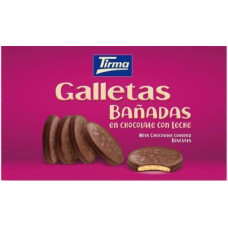 Tirma - Galletas Banadas en chocolate con leche 180g hergestellt auf Gran Canaria