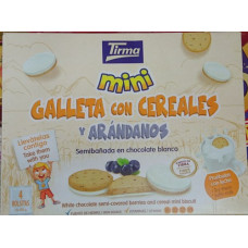 Tirma - Mini Galletas con cereales y arandanos 4x40g hergestellt auf Gran Canaria