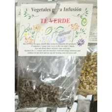 Vegetales para Infusion - Té Verde Grüner Tee 10g hergestellt auf Gran Canaria