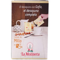 Gofio La Molineta - Cereal de Millo Gofio Maismehl geröstet für den Kaffee 30x 25g Portionstütchen hergestellt auf Teneriffa