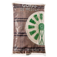 Molinos Las Brenas - Gofio de Mezcla Mais- & Weizenmehl geröstet 1kg hergestellt auf La Palma