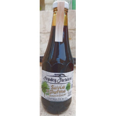 Argodey Fortaleza - Savia de Palma Canaria Miel Palmensirup eingekocht Flasche 790g/500ml hergestellt auf Teneriffa