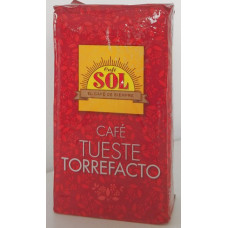 Café Sol - Cafe Tueste Torrefacto molido Espresso-Kaffee geröstet gemahlen 250g hergestellt auf Gran Canaria