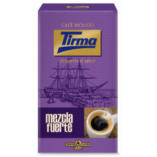 Tirma - Café Mezcla Fuerte Röstkaffee gemahlen gemischt 250g hergestellt auf Gran Canaria