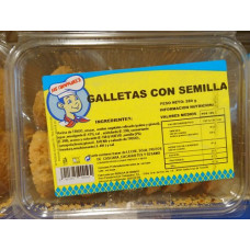 Los Compadres - Galletas con Semilla Vollkornkekse 280g hergestellt auf Teneriffa