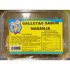 Los Compadres - Galletas Sabor Naranja Kekse mit Orangengeschmack 280g hergestellt auf Teneriffa