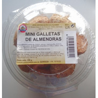 Dulceria Nublo - Mini Galletas de Almendras kleine Mandelkekse 200g hergestellt auf Gran Canaria