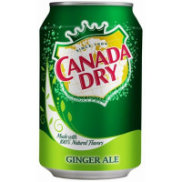 Canada Dry -  Ginger Ale Dose 330ml hergestellt auf Gran Canaria