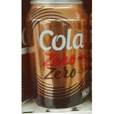 Hacendado - Cola zero azucar zero cafeina 330ml Dose hergestellt auf Gran Canaria