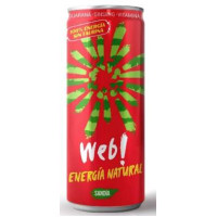 Web! - Energia Natural Sandia Guarana Ginseng Energy Drink 250ml Dose hergestellt auf Gran Canaria