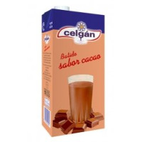Celgan - Leche Batido Sabor Cacao Schokomilch 1l Tetrapack hergestellt auf Teneriffa