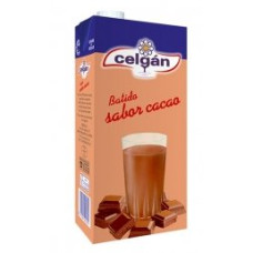 Celgan - Leche Batido Sabor Cacao Schokomilch 1l Tetrapack hergestellt auf Teneriffa