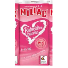 Millac - Leche Desnatada Reducio de Calorias Milch 1l Tetrapack hergestellt auf Gran Canaria