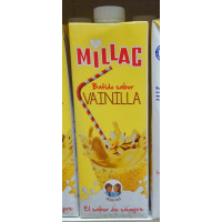Millac - Leche Batida al Vanilla Vanillemilch 1l Tetrapack hergestellt auf Gran Canaria