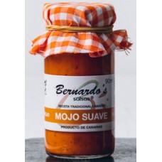 Bernardo's Mermeladas - Mojo Canario Suave rote milde Mojosauce 90ml hergestellt auf Lanzarote