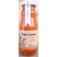 El Isleno - Mojo Canario Rojo Suave Flasche 185g hergestellt auf Gran Canaria