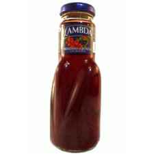 Lambda - Cranberry & Blackcurrant Saft 1l Glasflasche hergestellt auf Gran Canaria