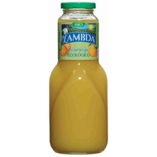 Lambda - Ecologico Naranja Bio-Orangensaft 1l Glasflasche hergestellt auf Gran Canaria