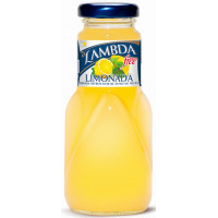 Lambda - Free Limonada Zitronensaft ohne Zucker 1l Glasflasche hergestellt auf Gran Canaria