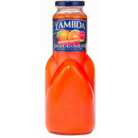 Lambda - Zanahoria-Naranja Karotten-Orangen-Saft 1l Glasflasche hergestellt auf Gran Canaria