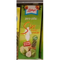 Libby's - Pera-Pina A+C+E sin azucar anadido Birne-Ananassaft zuckerfrei 1,5l Tetrapack hergestellt auf Teneriffa