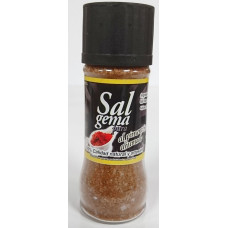 Valsabor - Sal al Pimenton ahumado Meersalz mit Paprika geräuchert 90g Streuer hergestellt auf Gran Canaria